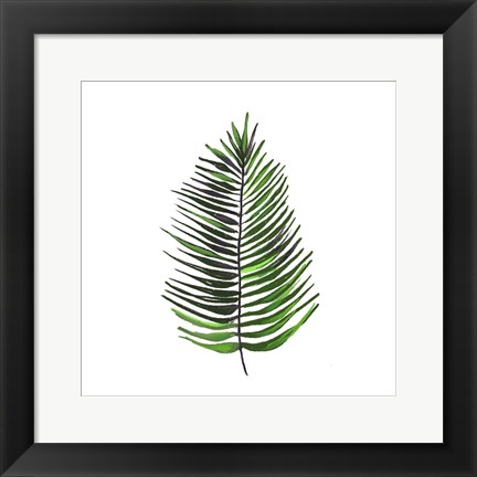 Framed Leaves of the Tropics IV Print