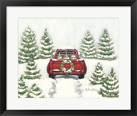 Framed Tree Farm Tradition II Print