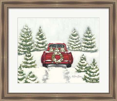 Framed Tree Farm Tradition II Print