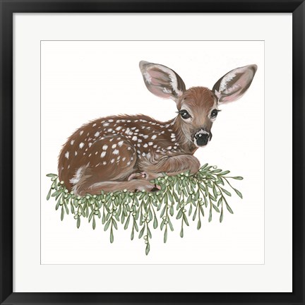 Framed Fawn Print