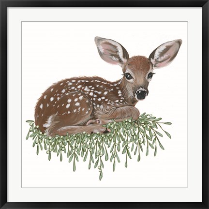 Framed Fawn Print