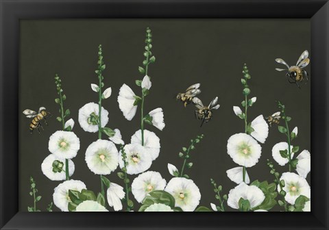 Framed Bees Print