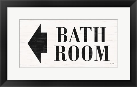 Framed Bath Room Print