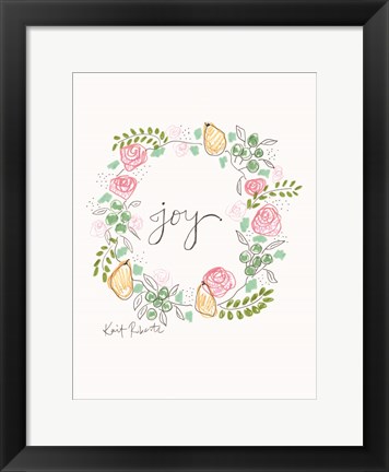 Framed Joy Print