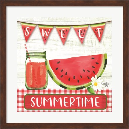 Framed Sweet Summertime Print