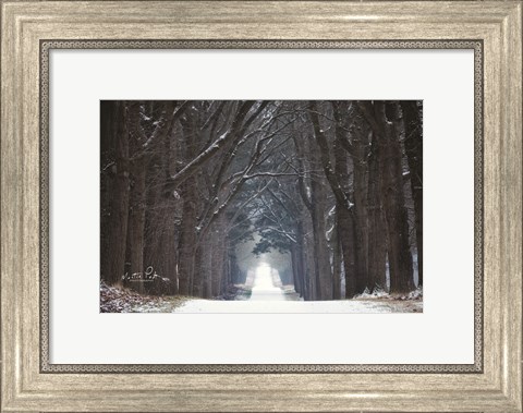 Framed Cold Road Print