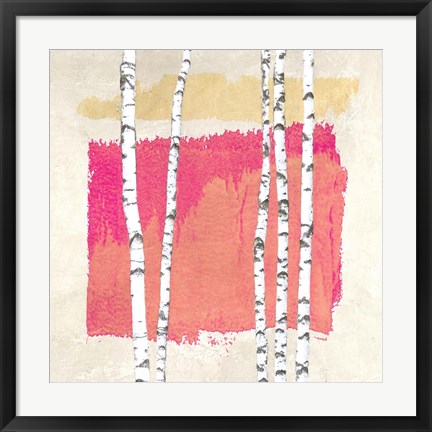 Framed Abstract Nature I Print