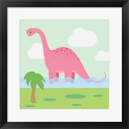 Framed Li&#39;l Bronto Print