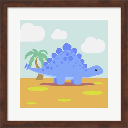 Framed Li&#39;l Stego Print