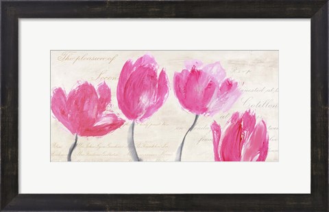 Framed Classic Tulips Print