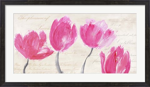 Framed Classic Tulips Print