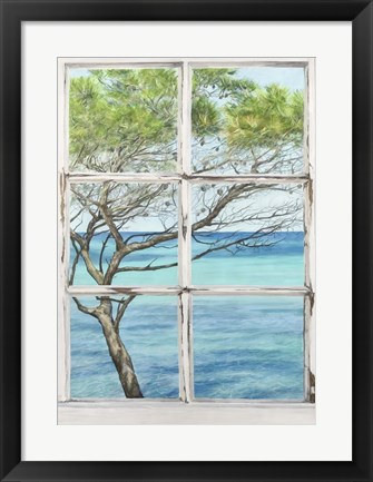 Framed Mediterranee I Print