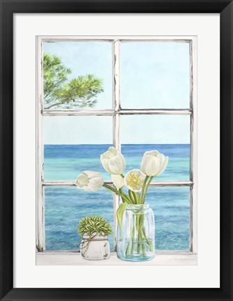 Framed Mediterranee II Print