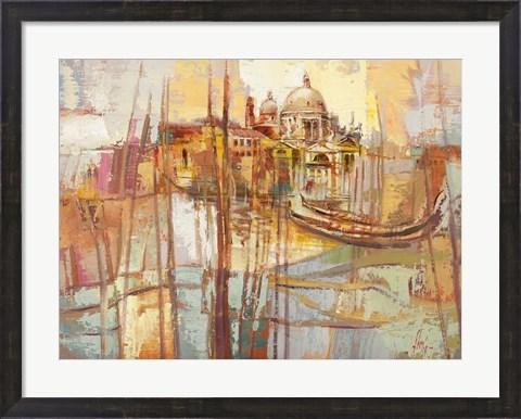 Framed Colori di Venezia Print