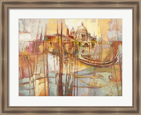 Framed Colori di Venezia Print