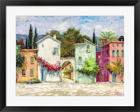 Framed Paese Italiano II Print