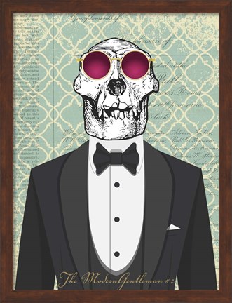 Framed Modern Gentleman #2 Print