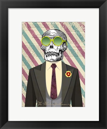 Framed Modern Gentleman #4 Print