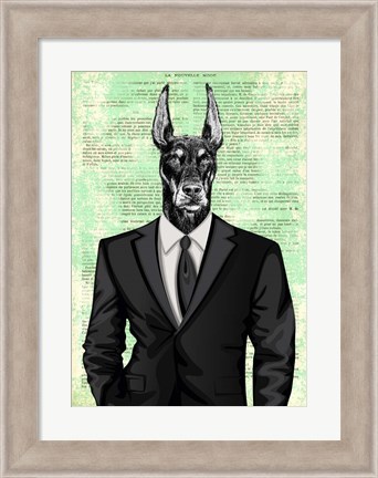 Framed Distinguished Gentleman Print