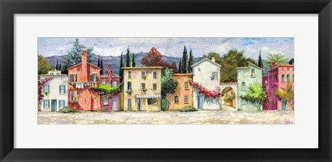 Framed Paese Italiano Print