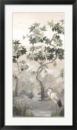 Framed Beneath the Silent Leaves Print