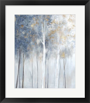 Framed Fog and Gold II Print