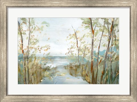 Framed Beach Lookout Print