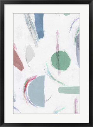 Framed Terrazzo II Print