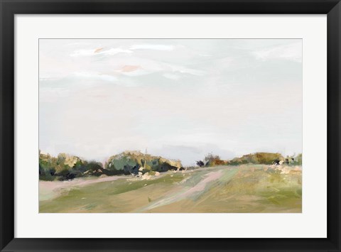 Framed Golden Grasslands Print