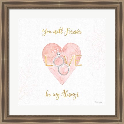 Framed All You Need is Love XI Print