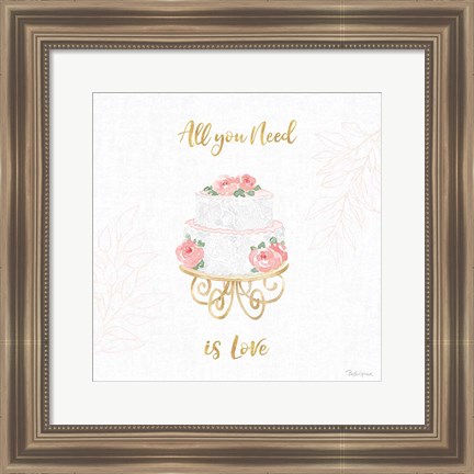 Framed All You Need is Love IX Print