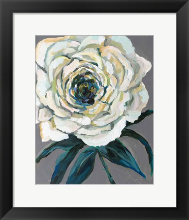 Framed Rose Print