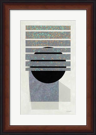 Framed Full Moon II v2 Print