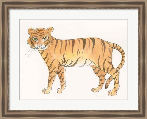 Framed Big Cats III Print