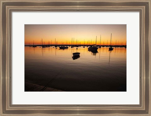 Framed Marthas Vineyard Sunset II Print