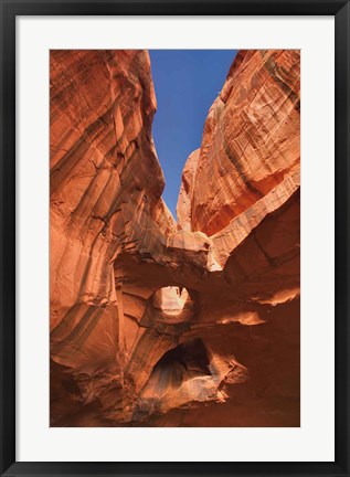 Framed Neon Canyon I Print