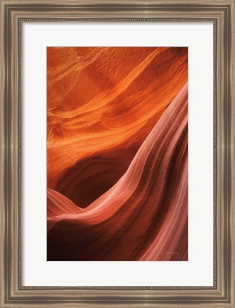 Framed Lower Antelope Canyon V Print