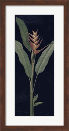 Framed Dramatic Tropical IV Light Crop Print