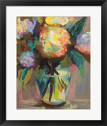 Framed Glass Study Print