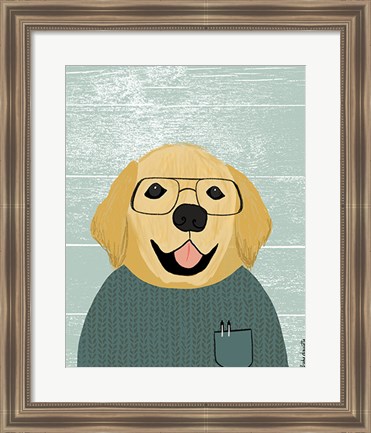 Framed Retriever Print