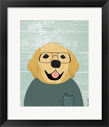 Framed Retriever Print