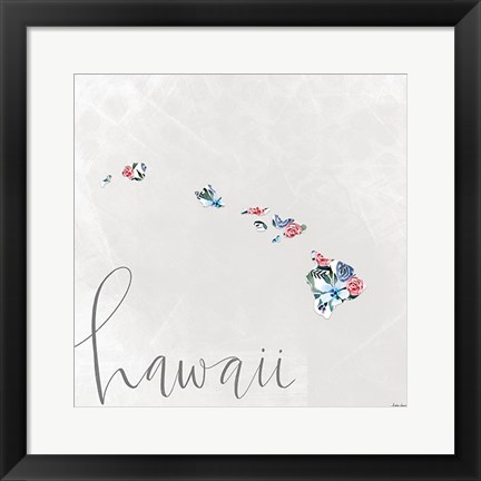 Framed Hawaii Print