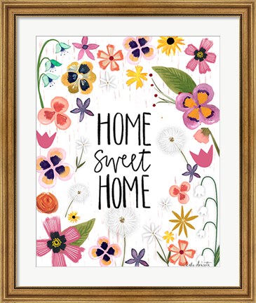 Framed Home Sweet Home Print