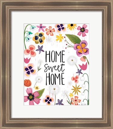 Framed Home Sweet Home Print