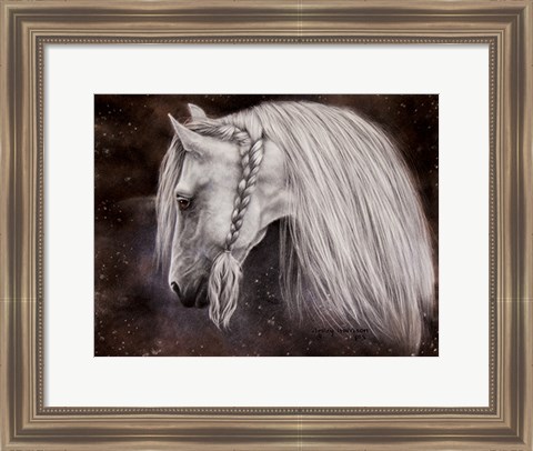 Framed Beauty with a Twist Print