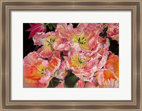 Framed Tulips Print