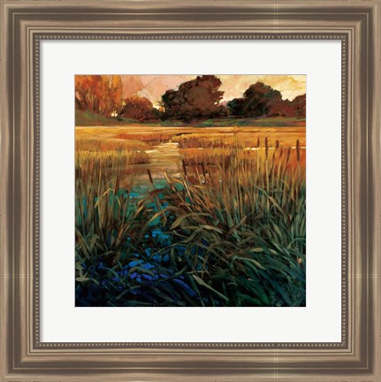 Framed Golden Creek Print