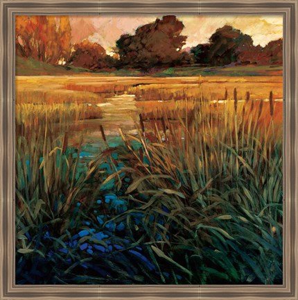 Framed Golden Creek Print