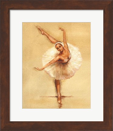 Framed Ballerina I Print