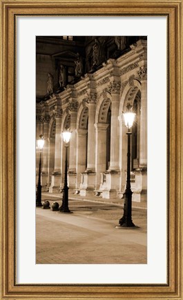 Framed Paris Lights II Print